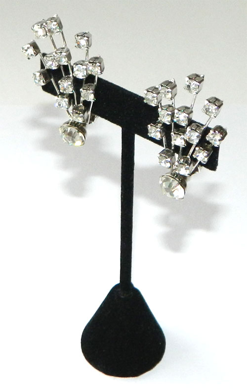 1950's Weiss rhinestone earrings