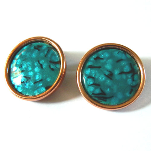 Matisse copper earrings