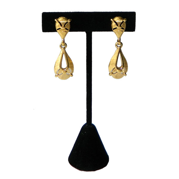 Trifari drop earrings