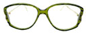 1980s green eyeglasses