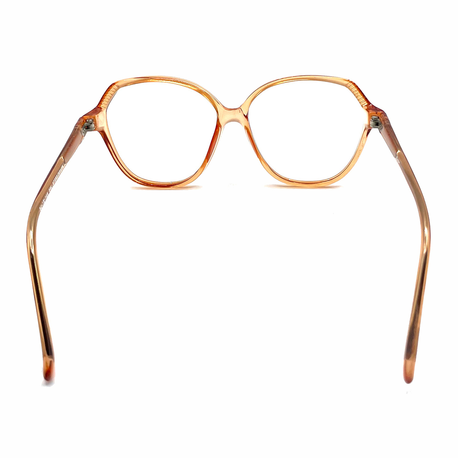 Orange eyeglass frames