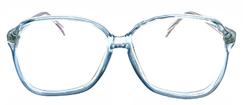 crystal blue vintage eyeglasses