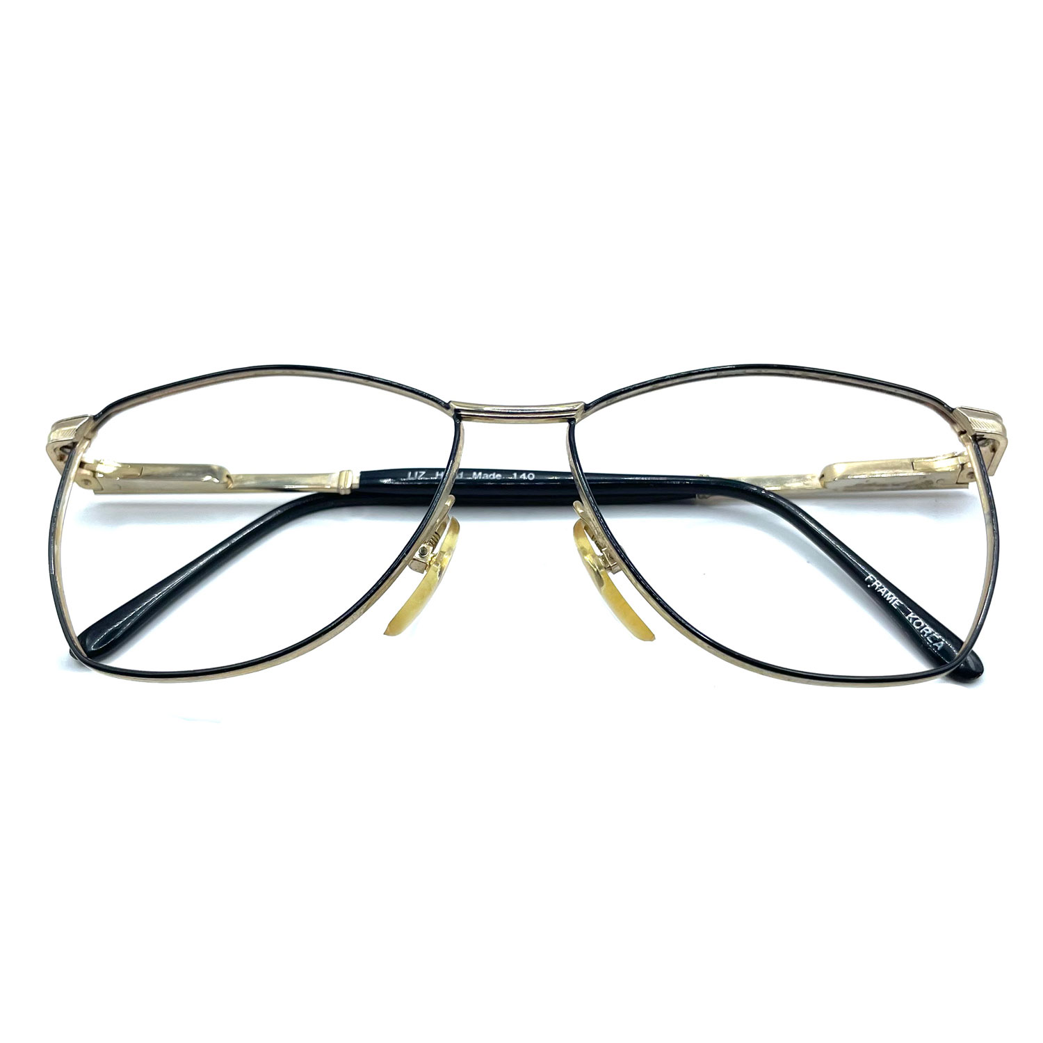 vintage black wire eyeglasses