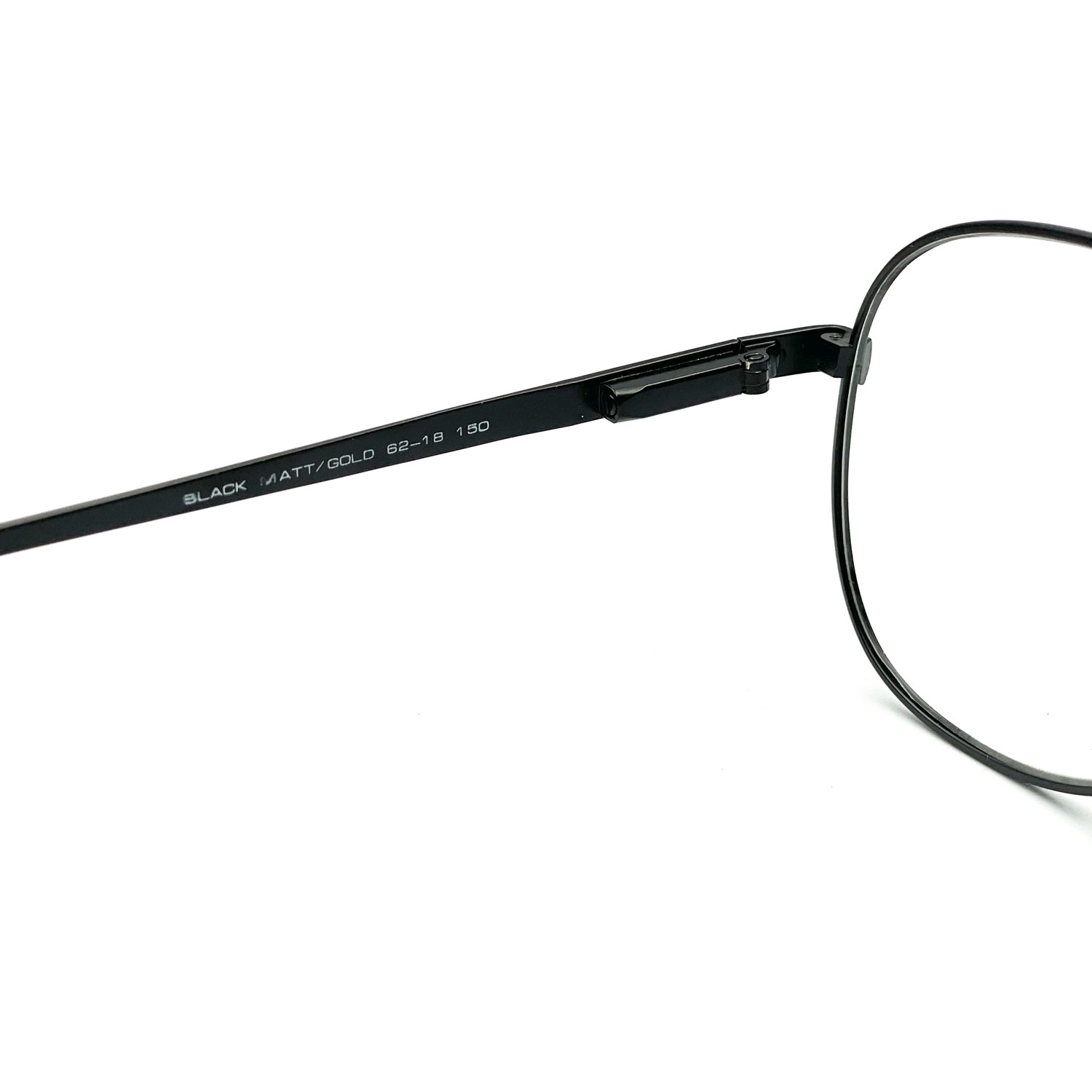 black aviator eyeglass frames