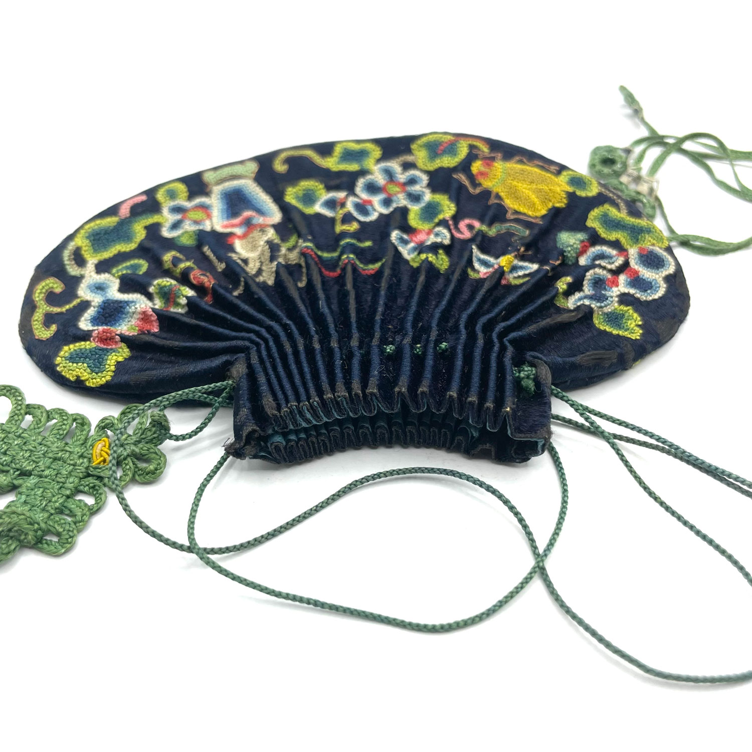 Antique Chinese embroidered purse