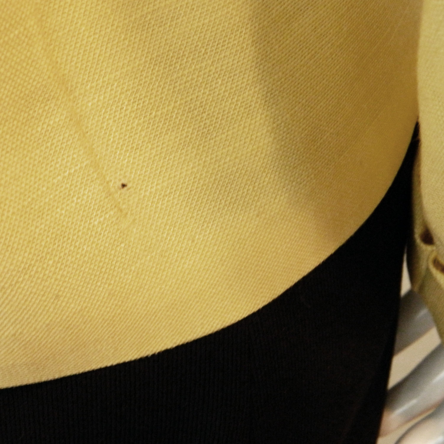 1950s yellow linen blazer