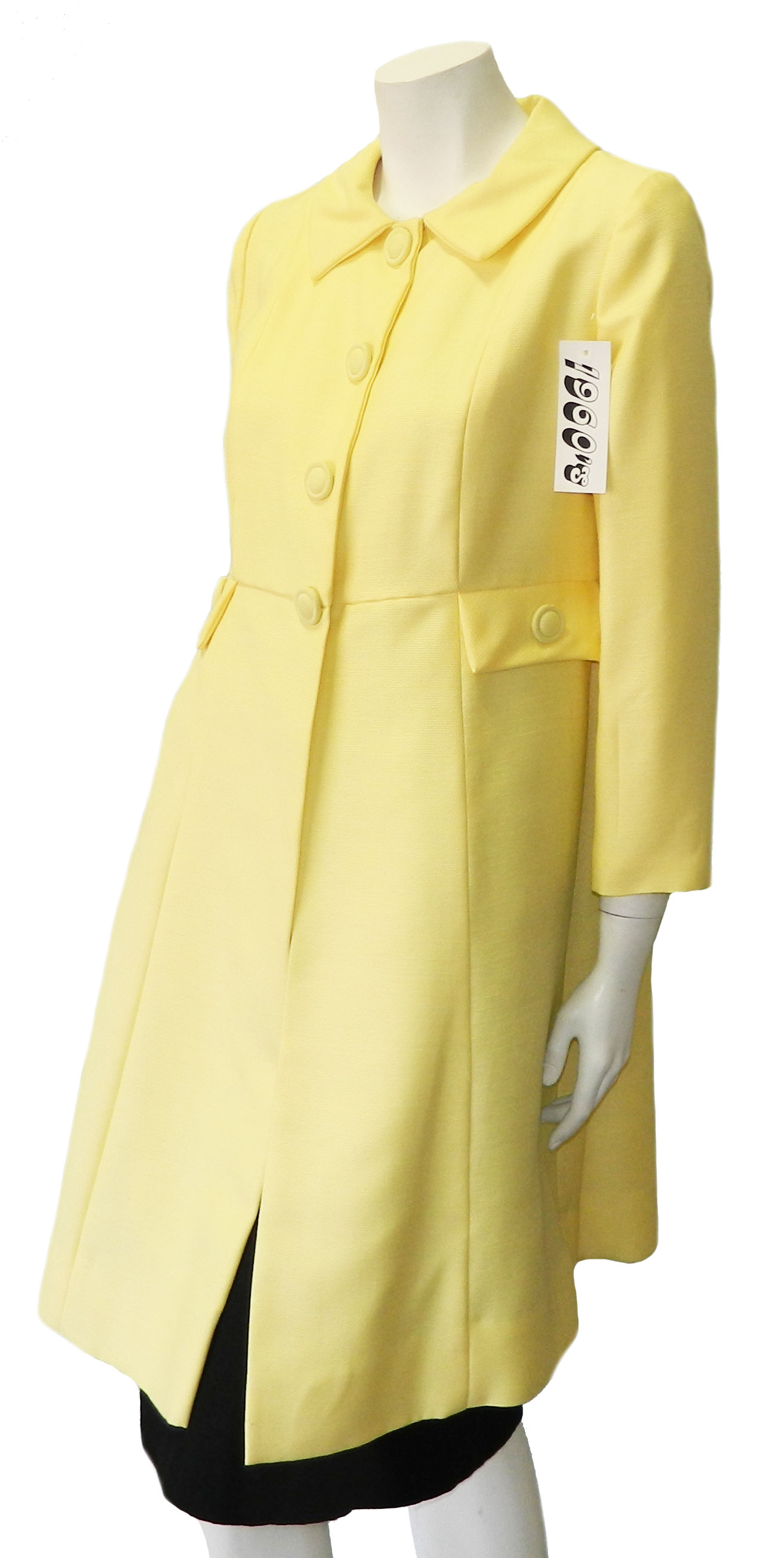 1960s yellow Emma Domb coat