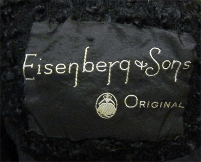 Vintage Eisenberg wool coat