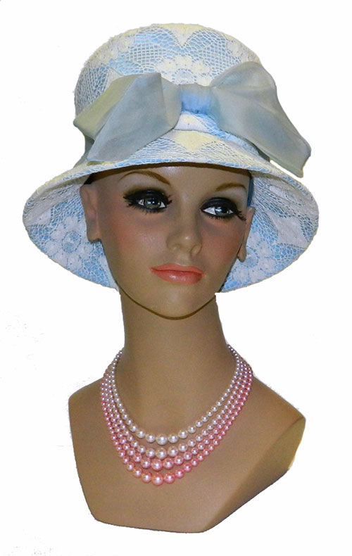 vintage 1960s Audry Hepburn style hat