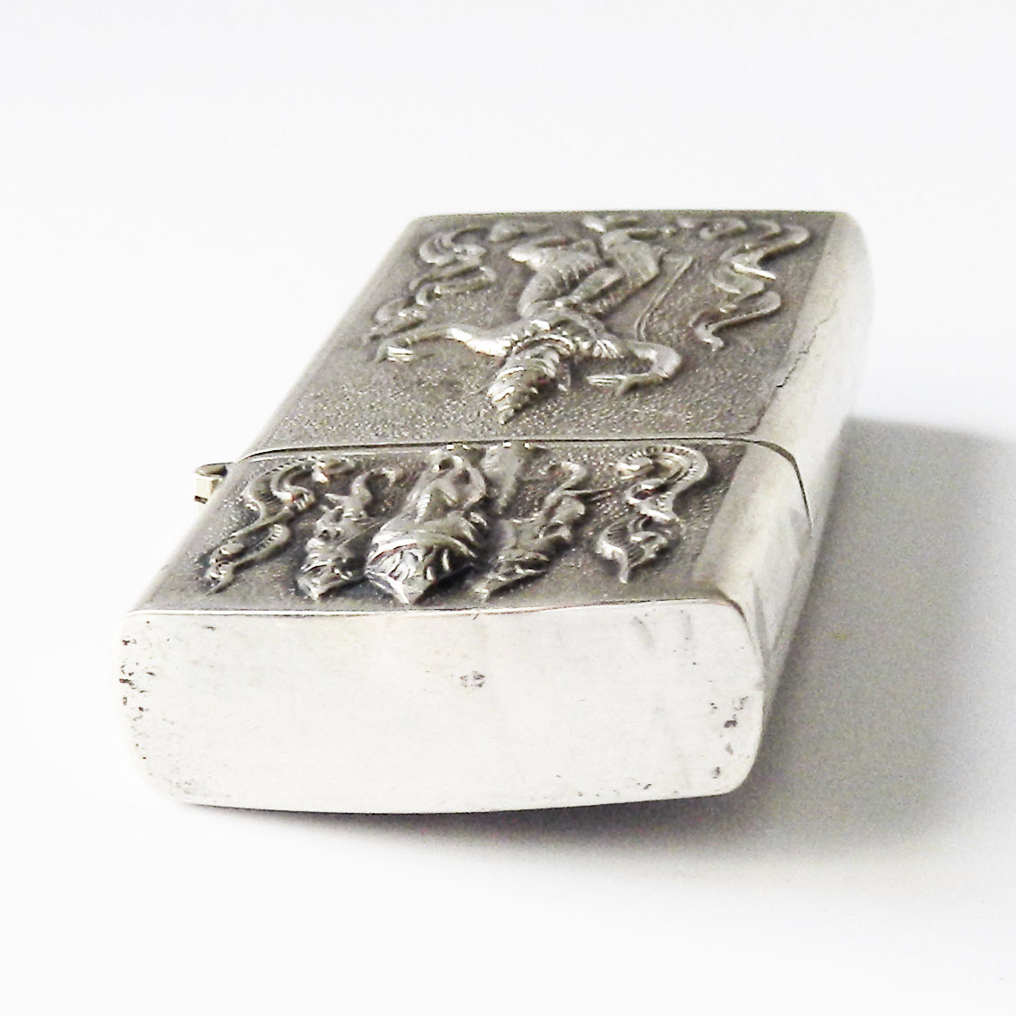 Vintage Siam Silver Lighter