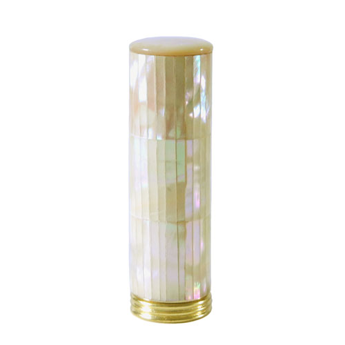 Stratton Lipview lipstick holder with mother of pearl, mid century