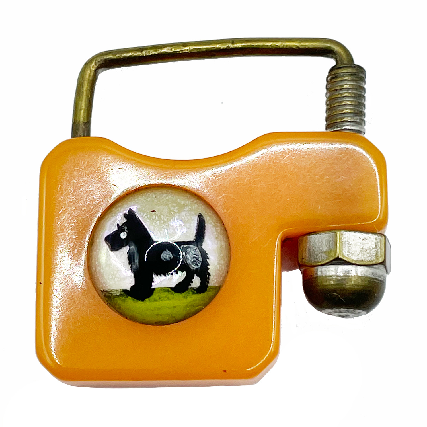 Bakelite Scotty dog lock