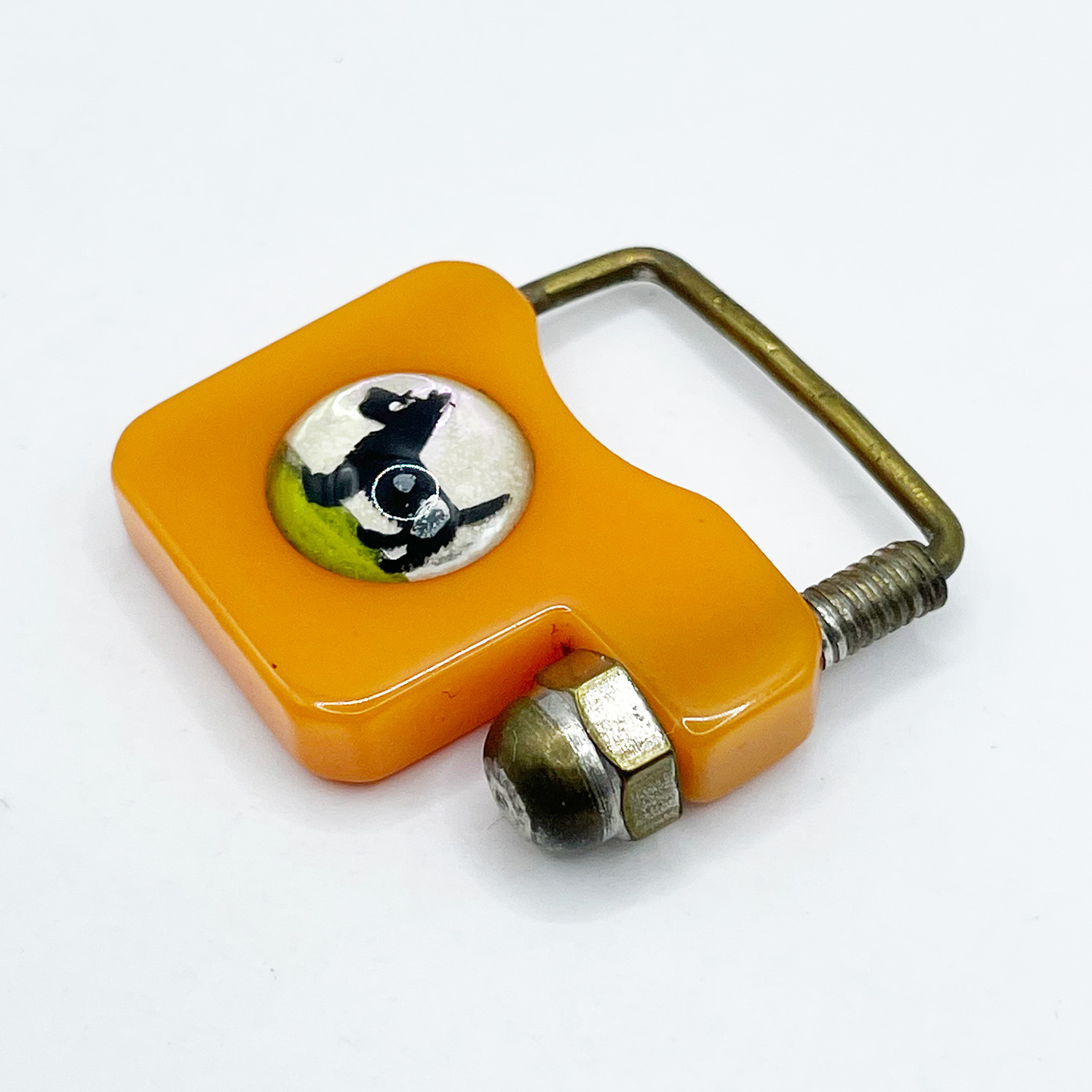 Bakelite Scotty dog lock