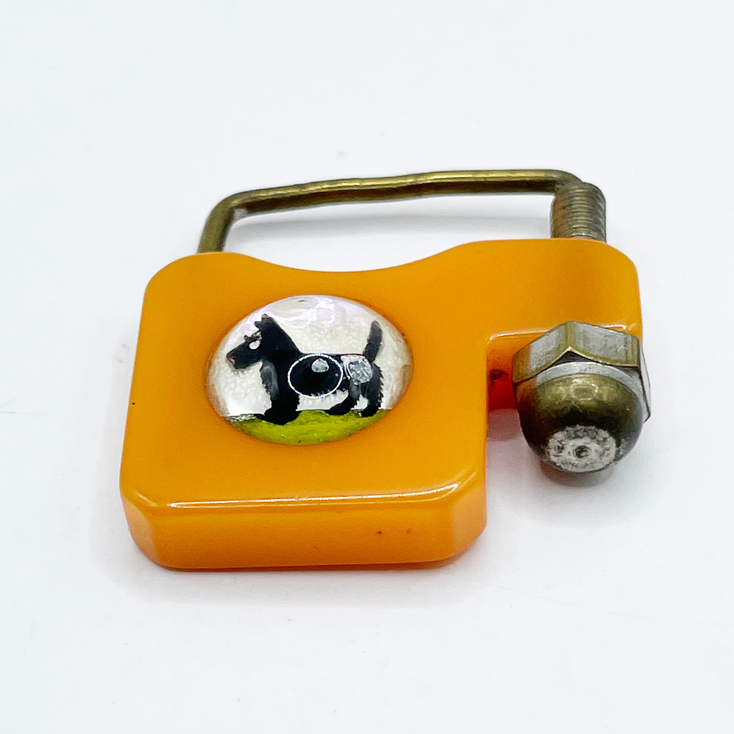 Bakelite Scotty dog lock