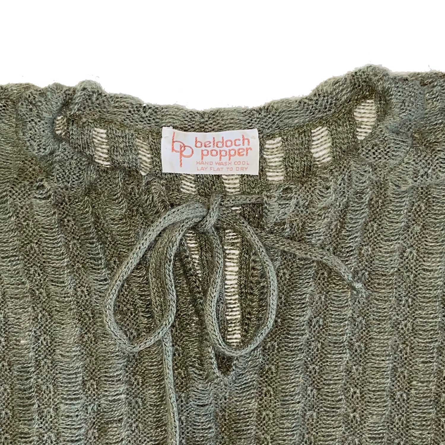 Vintage Beldoch Popper Knit Sweater