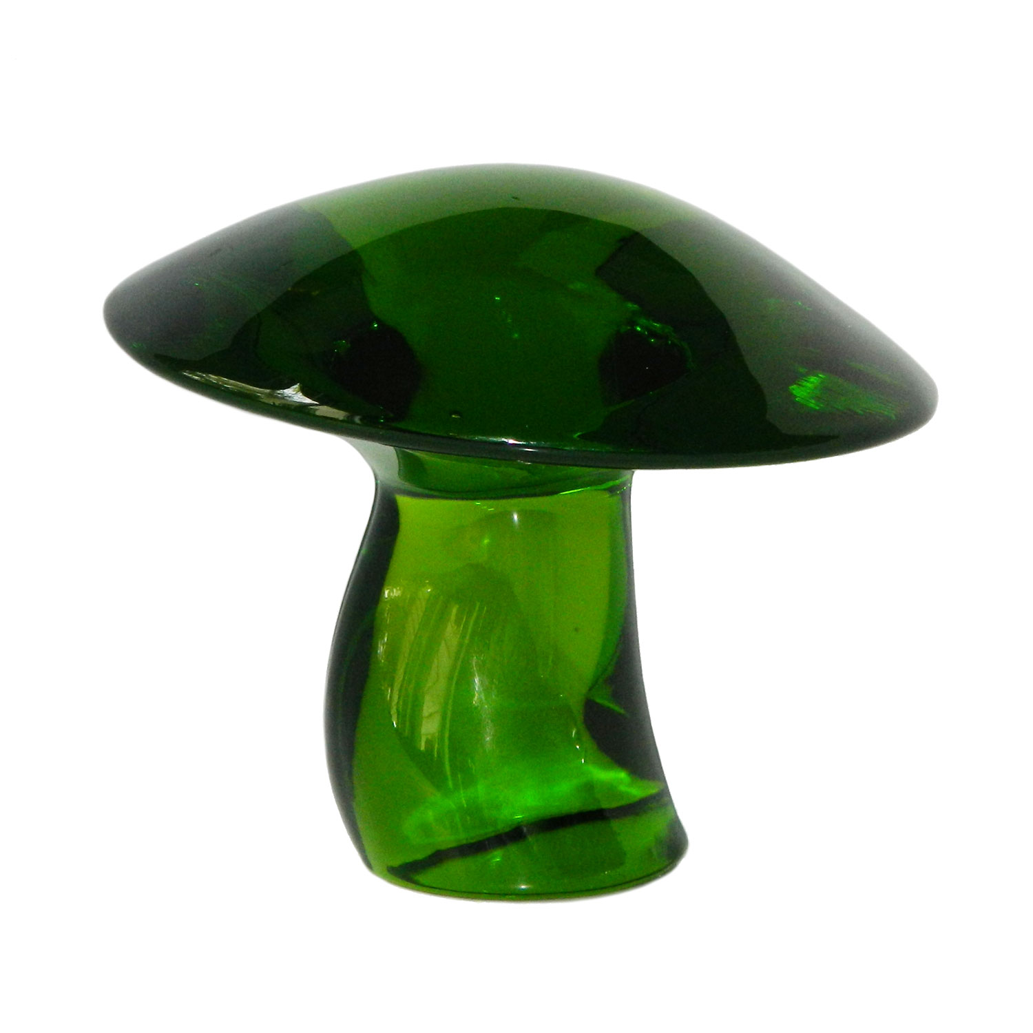 Blown glass mushroom