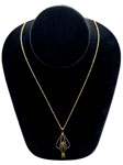 Jade pendant necklace