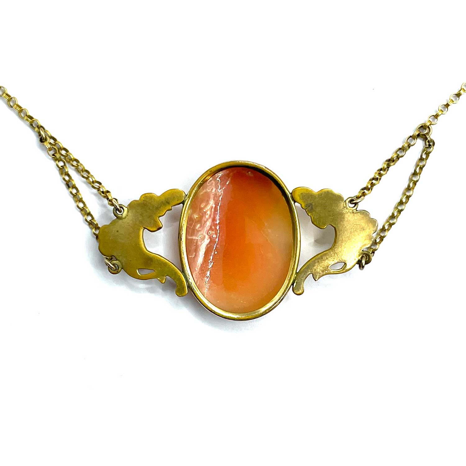 Antique cameo necklace