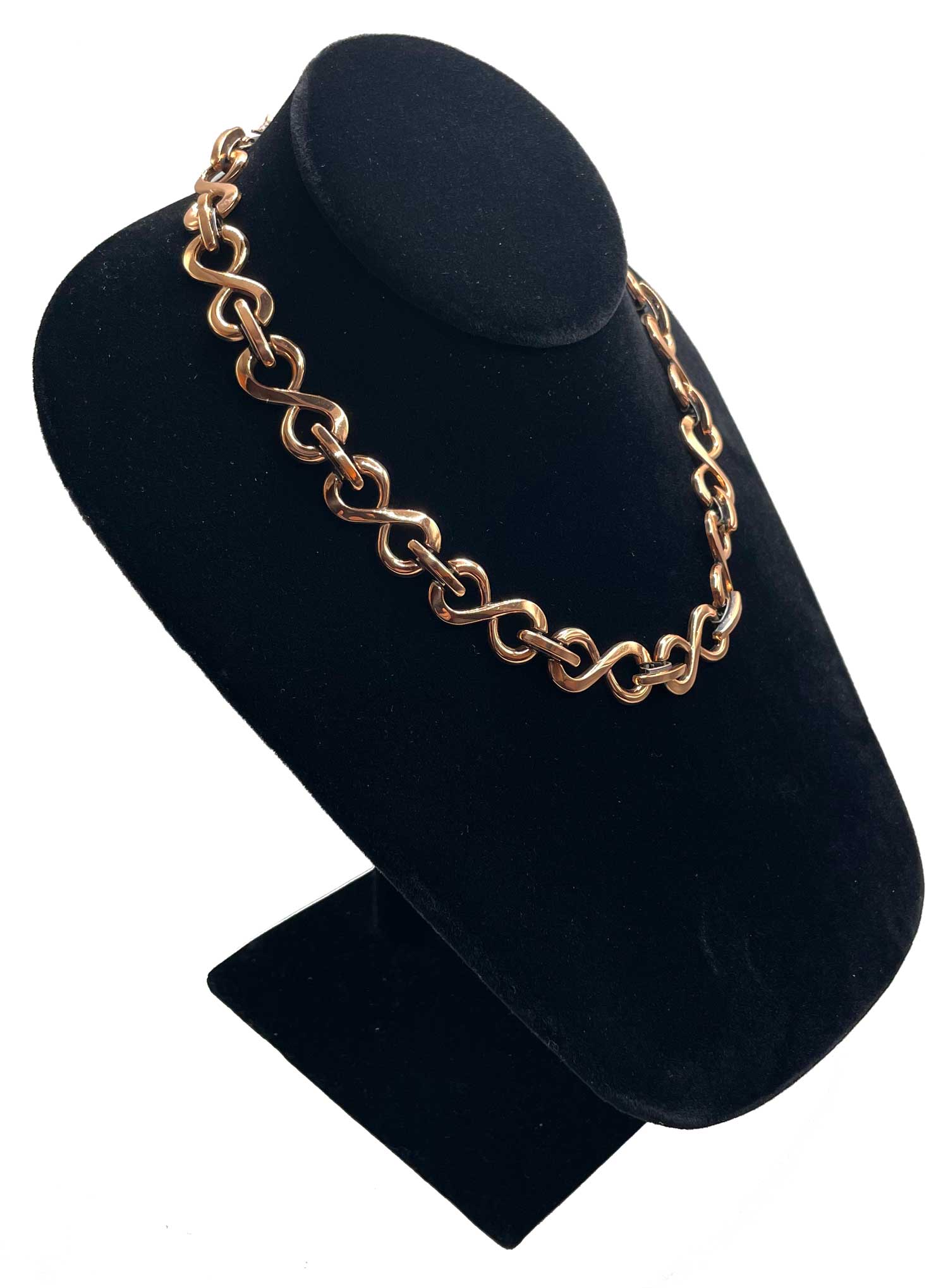 Renior copper choker necklace