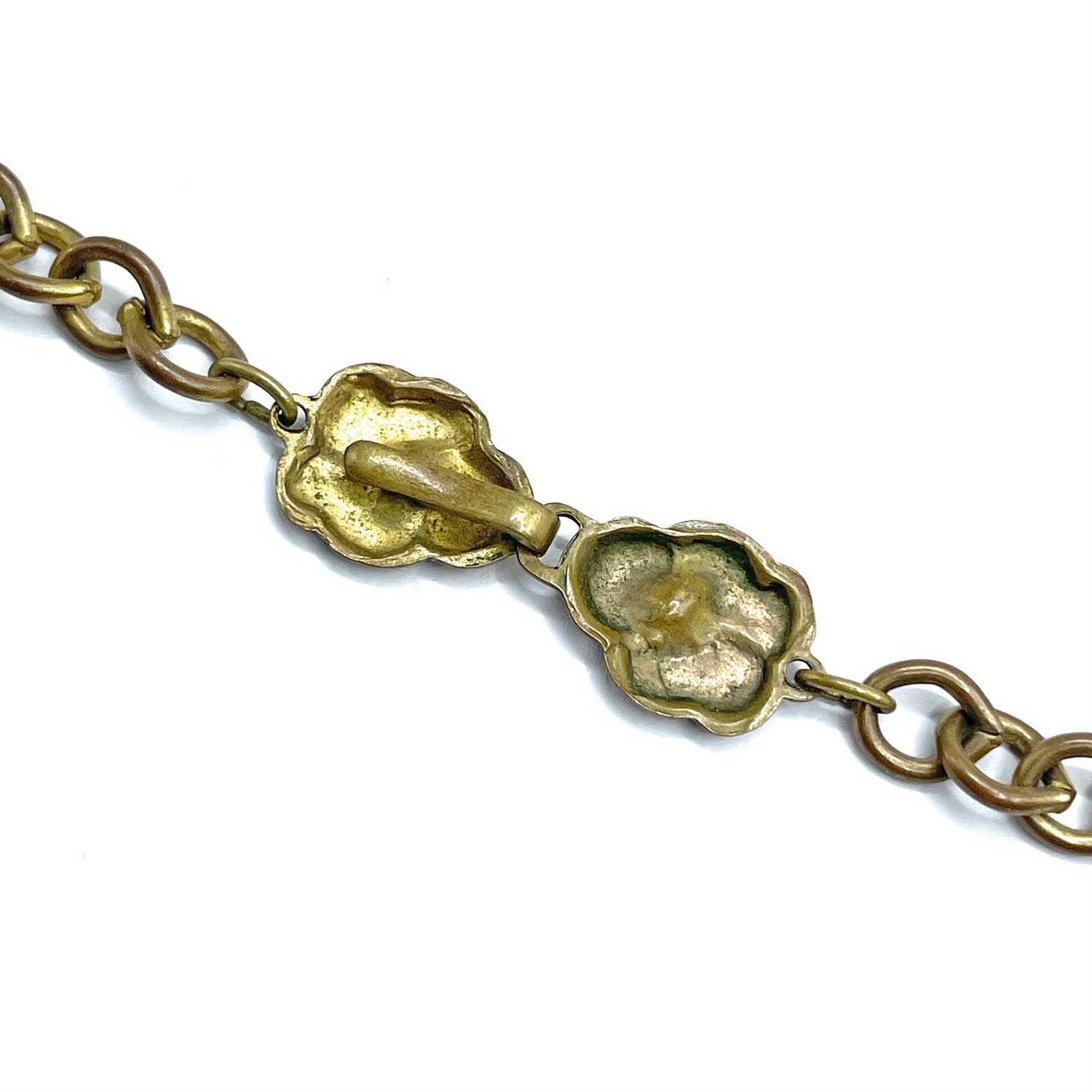 Art Nouveau pendant necklace