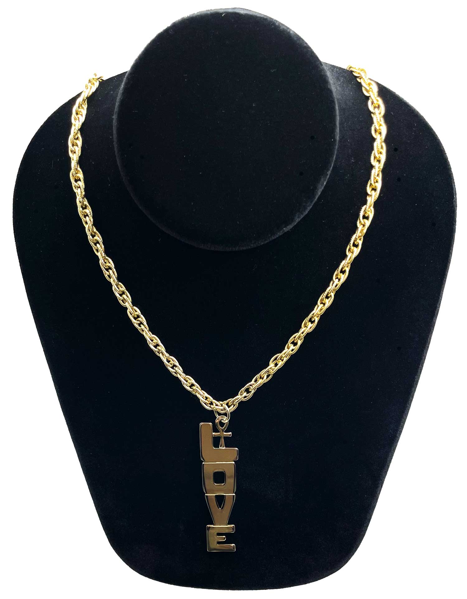 1970s Love pendant necklace