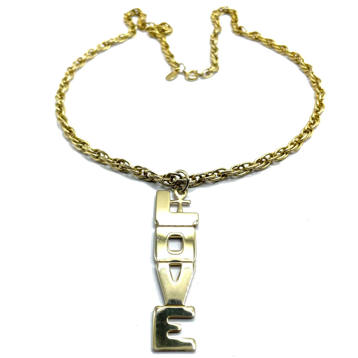 1970s Love pendant necklace