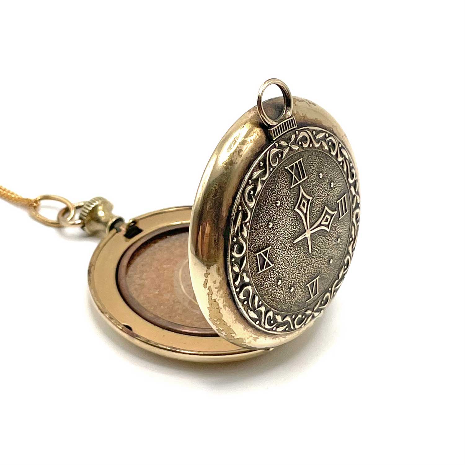 Large Vintage Pocket Watch Locket