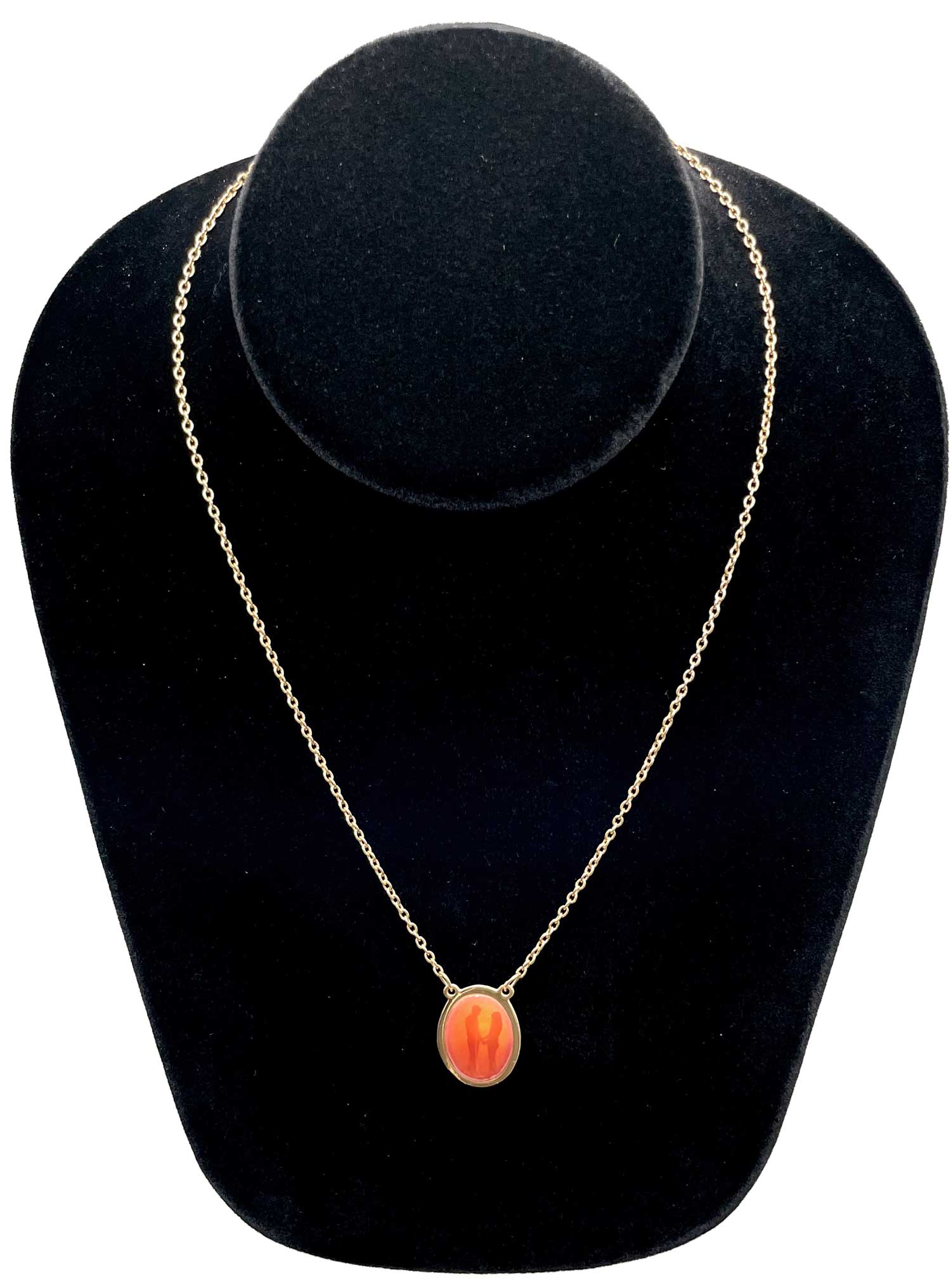 1970s Love pendant necklace