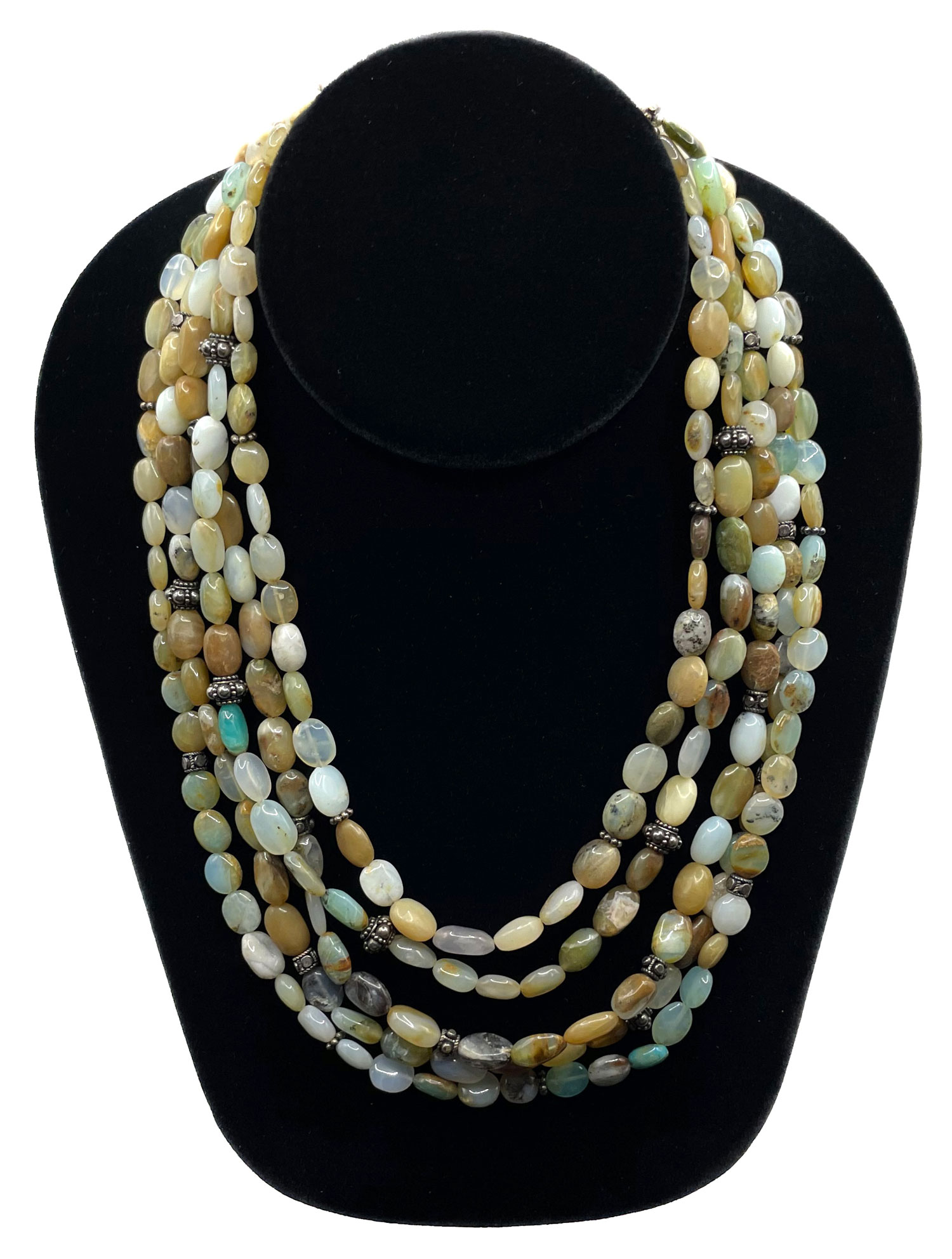 Marushka natural stones necklace