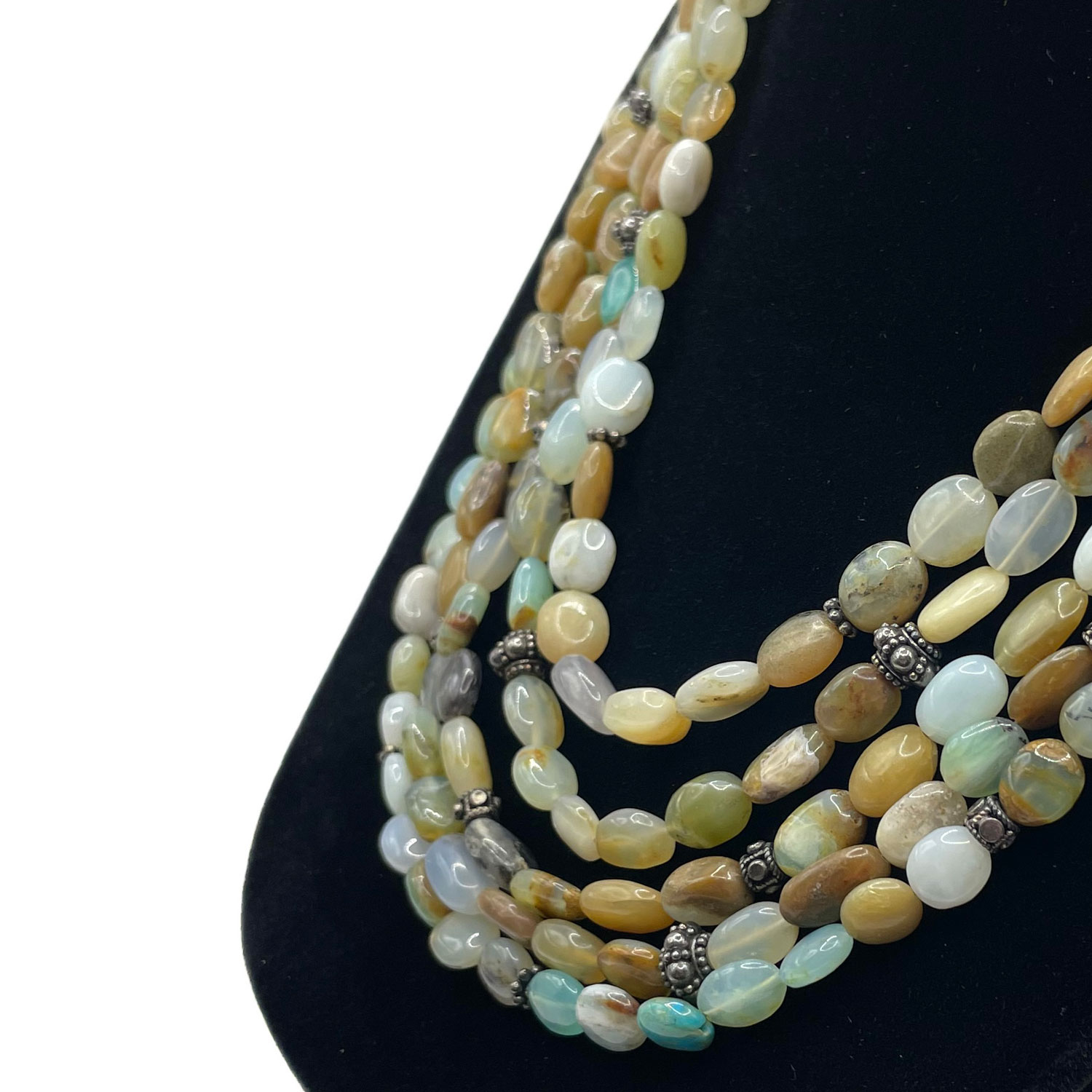 Marushka natural stones necklace