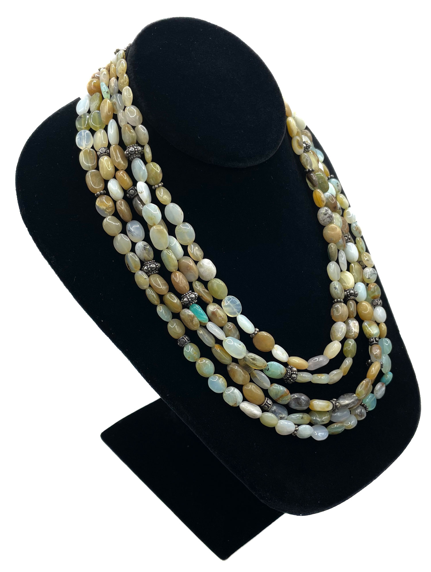 Marushka natural stones necklace