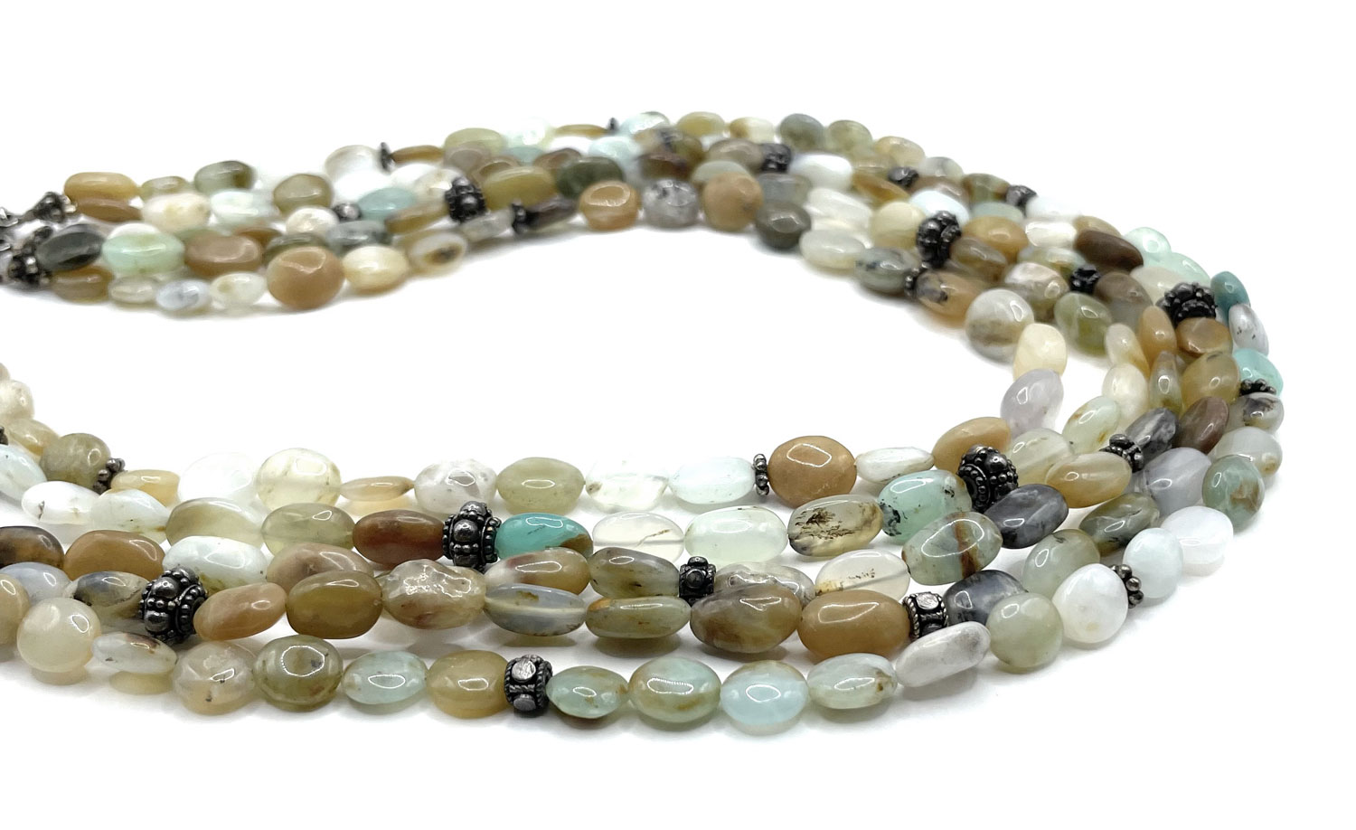 Marushka natural stones necklace