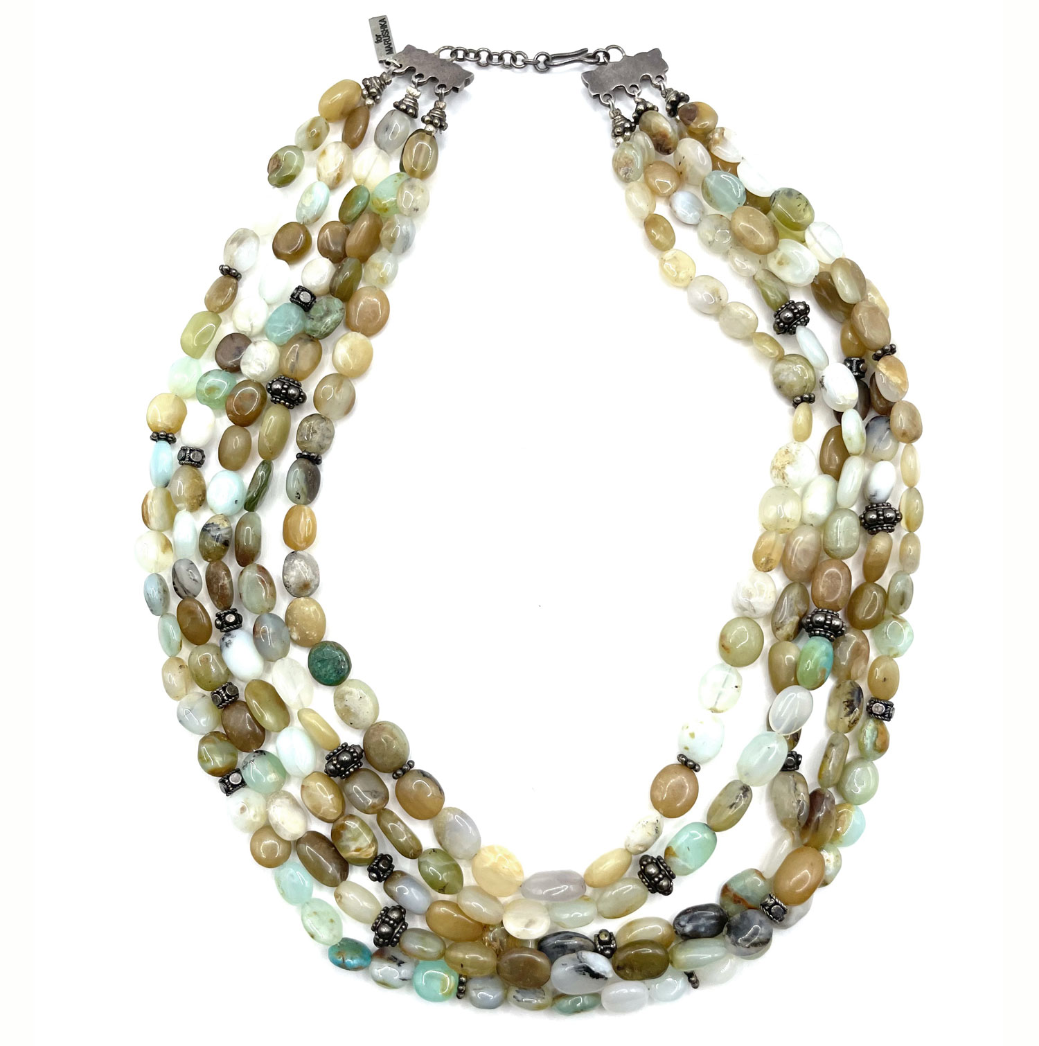 Marushka natural stones necklace