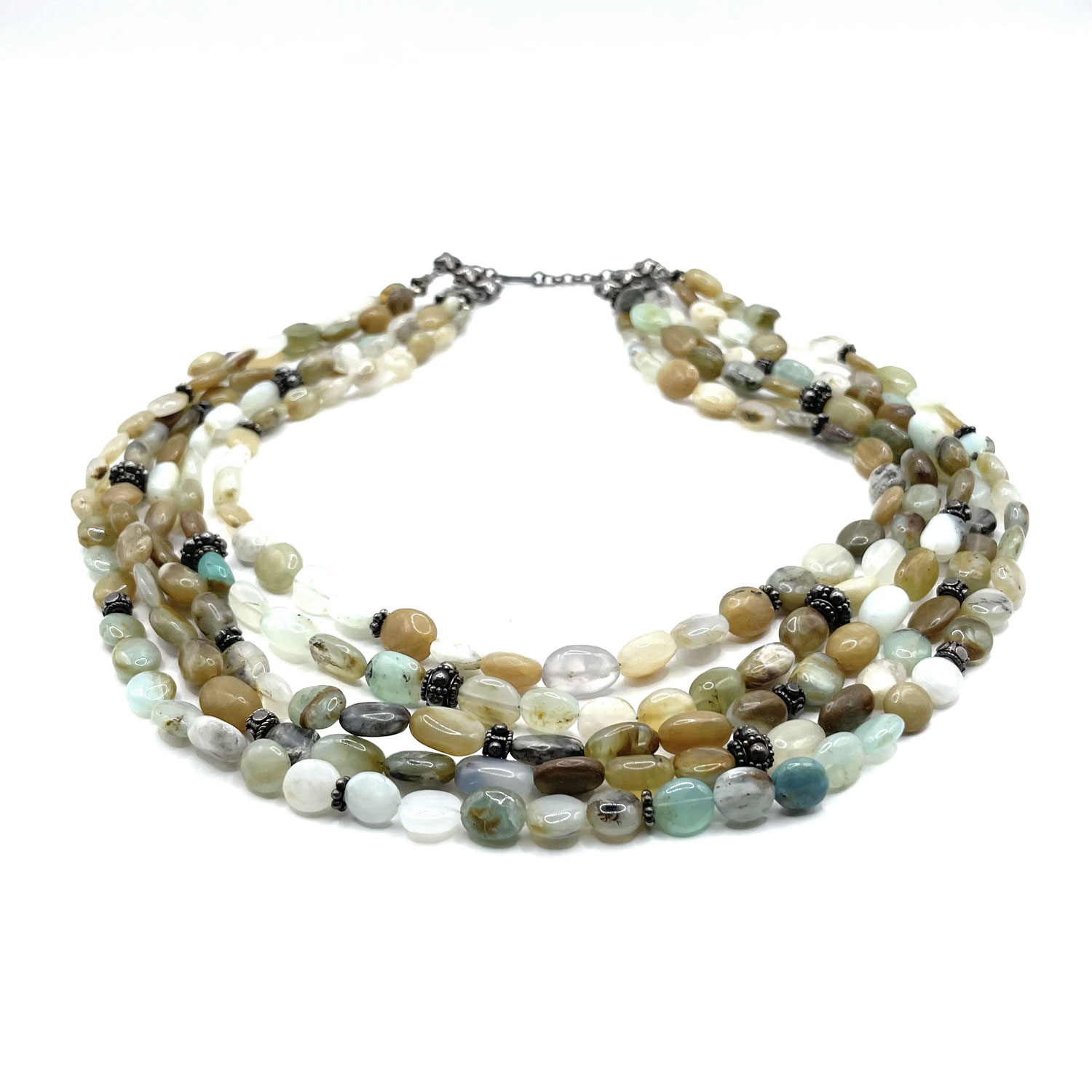 Marushka natural stones necklace