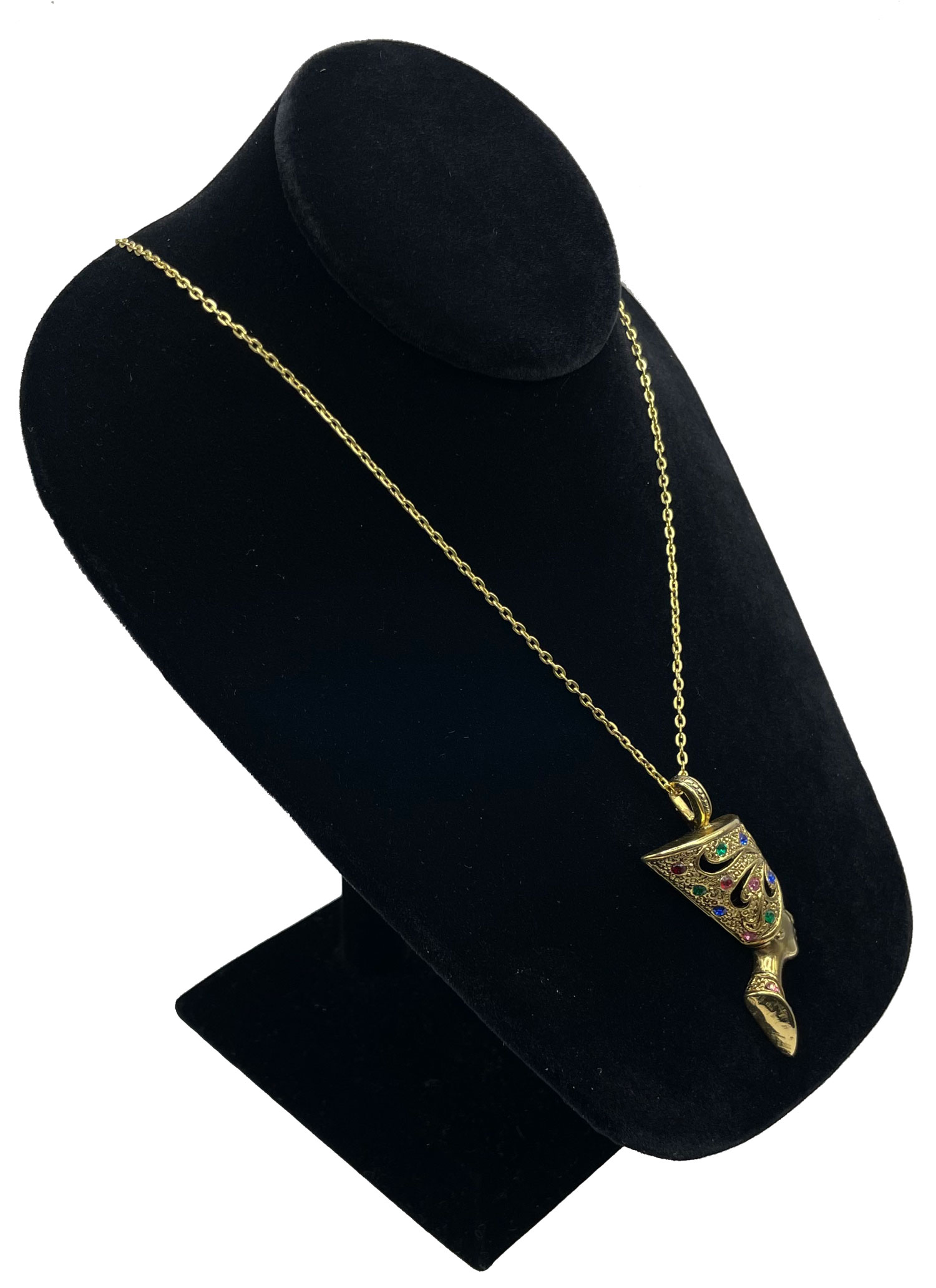 Nefertiti pendant necklace