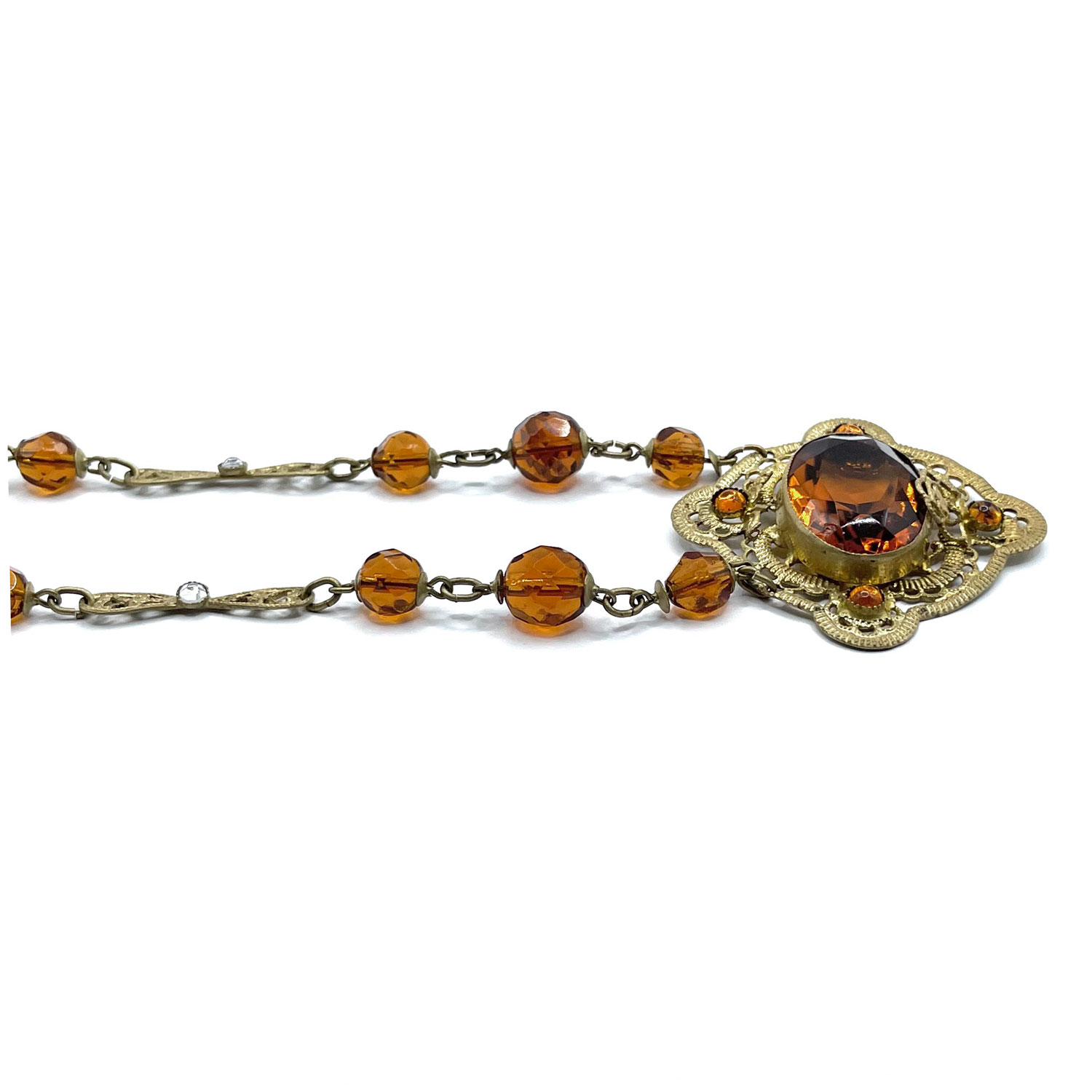 Czech beaded necklace