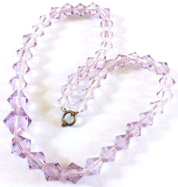 Vintage crystal necklace