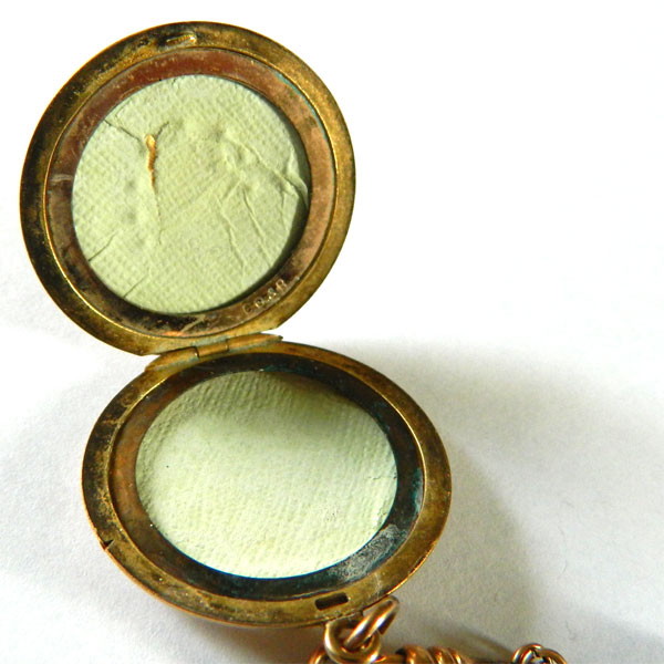 Antique horseshoe locket