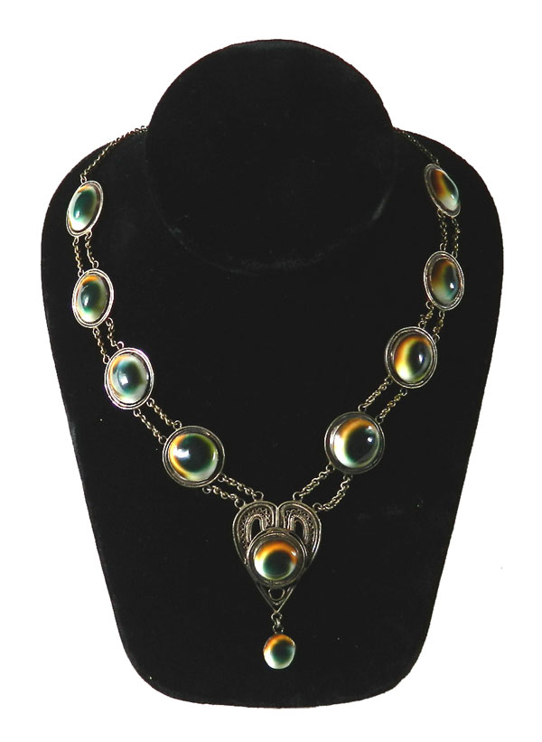 antique operculum necklace