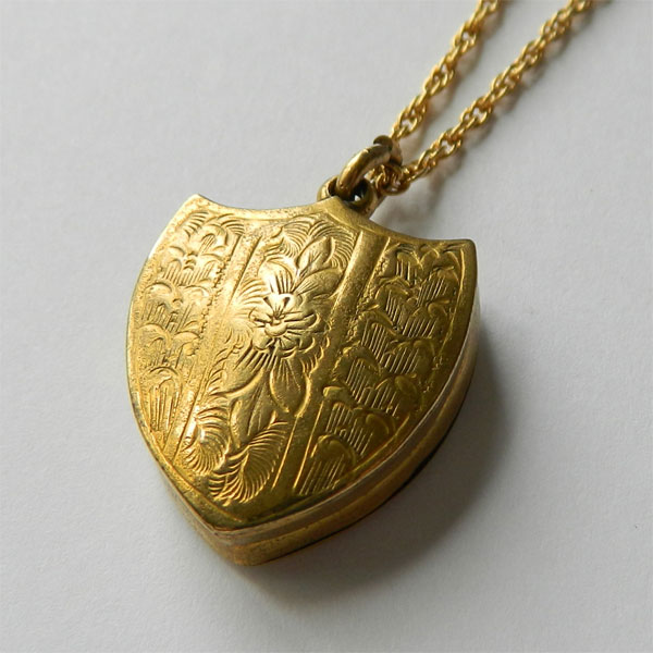 Vintage locket necklace