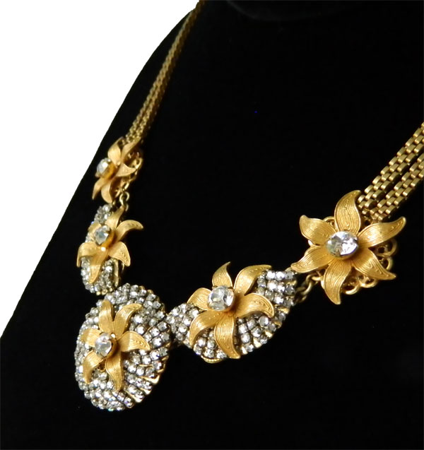 1940's Miriam Haskell necklace