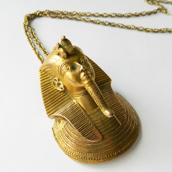 King Tut pendant necklace
