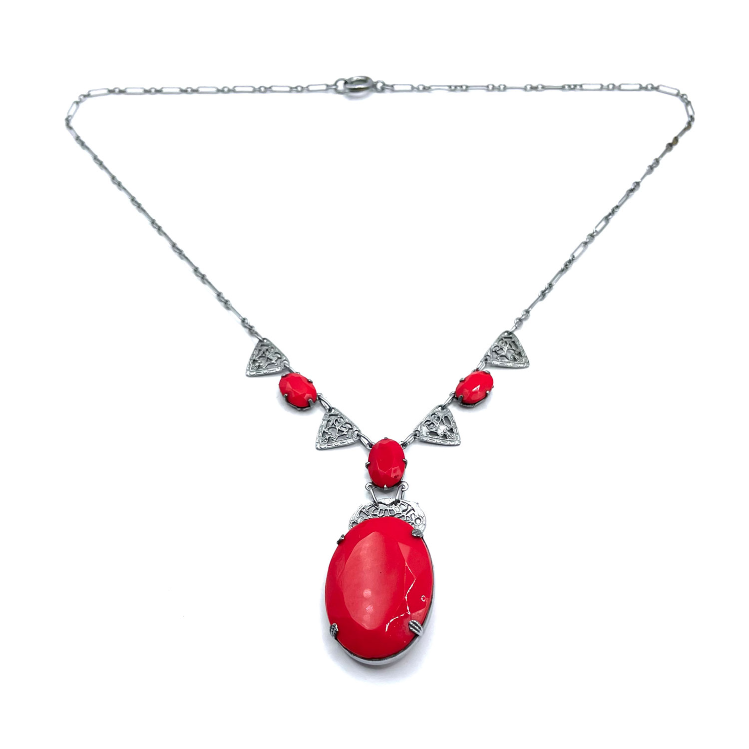 Art Deco pendant necklace