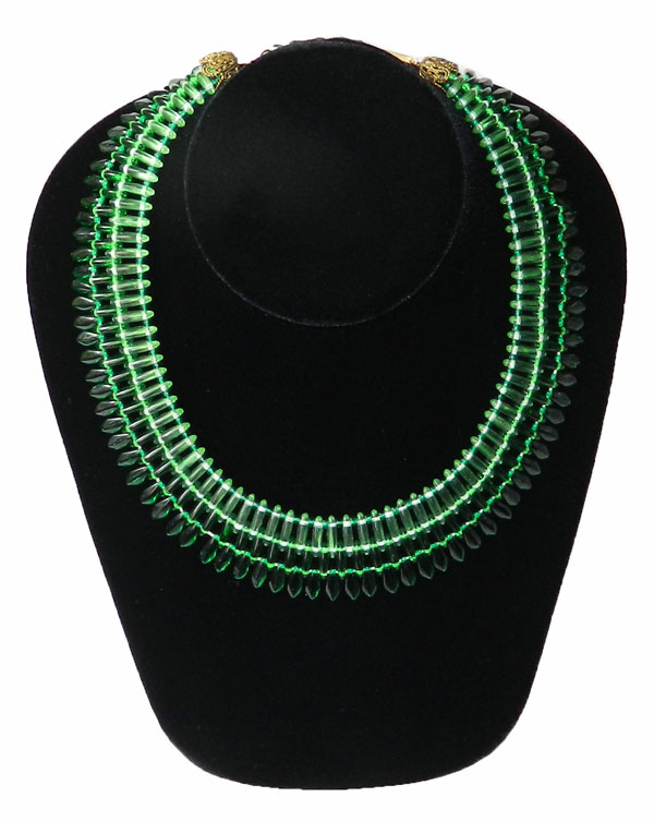 Green Glass Necklace