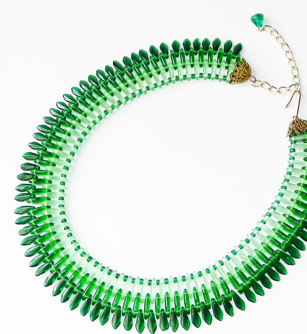 Green Glass Necklace