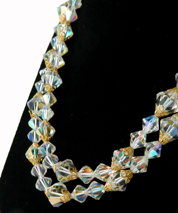 Laguna Aurora Borealis crystal necklace