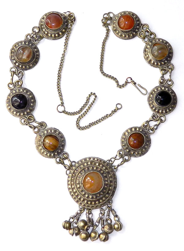 Vintage cabochon necklace