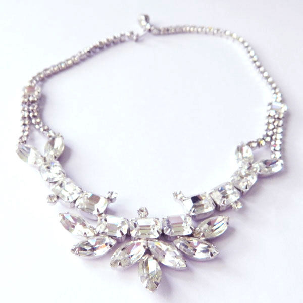 Weiss rhinestone necklace