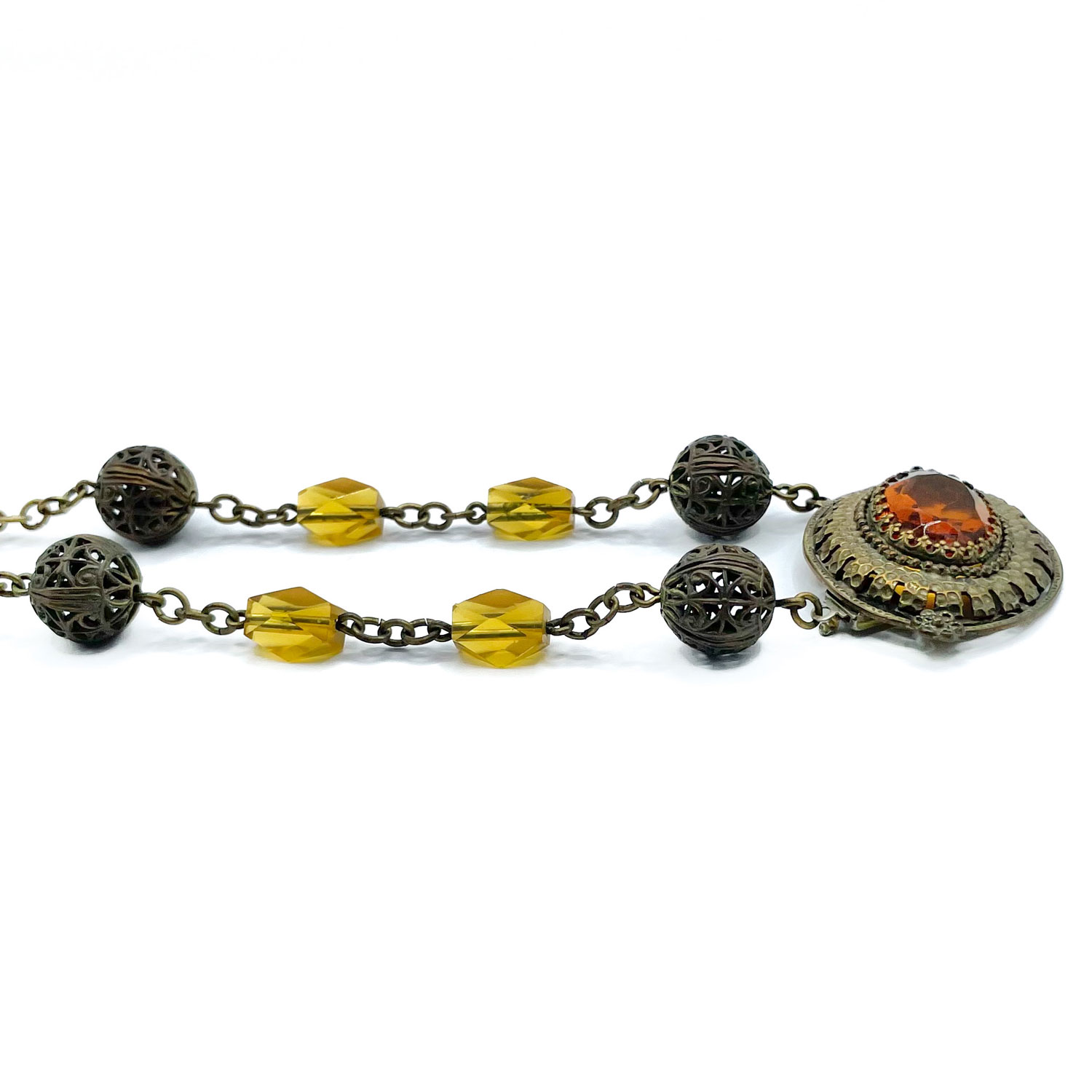 Czech beaded necklace