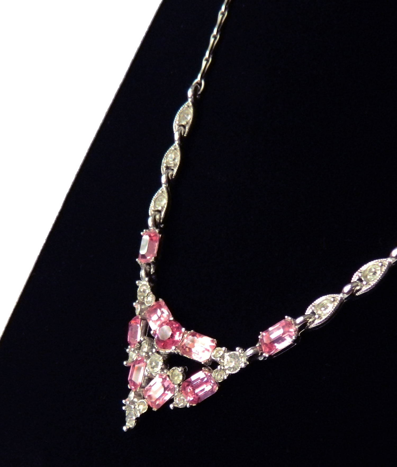 Bogoff rhinestone necklace